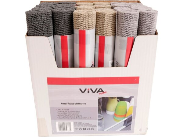 Antirutschmatte 150x30cm 3 Fb. i. DP