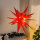 LED Weihnachtsstern rot - für den Außengebrauch, ca. Ø 56 cm