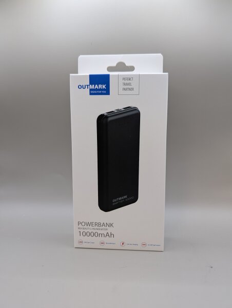 Power Bank schwarz 10.000