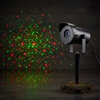 Laserprojektor 4 Funktionen IP44 EU-Stecker