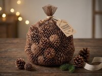 Home Accents tannenzapfen im Netz 6 cm