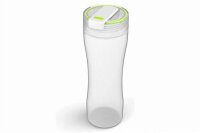 Trinkflasche 0,8 Liter Tritan Kunststoff transparent Klippverschluss ROTHO 10103.05070